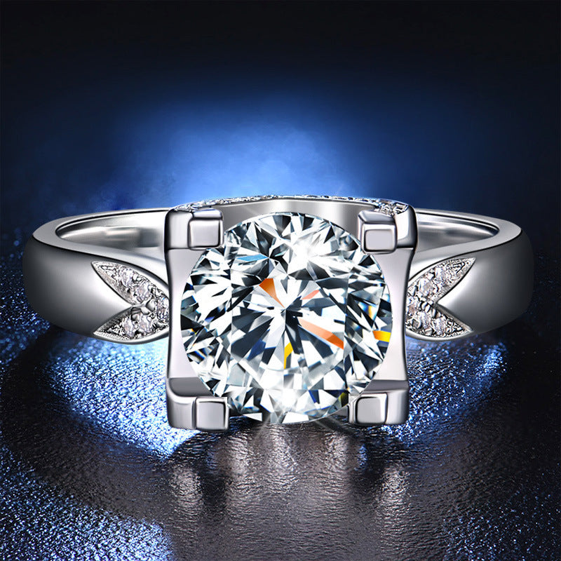 Fashionable Love Rhinestone Ring
