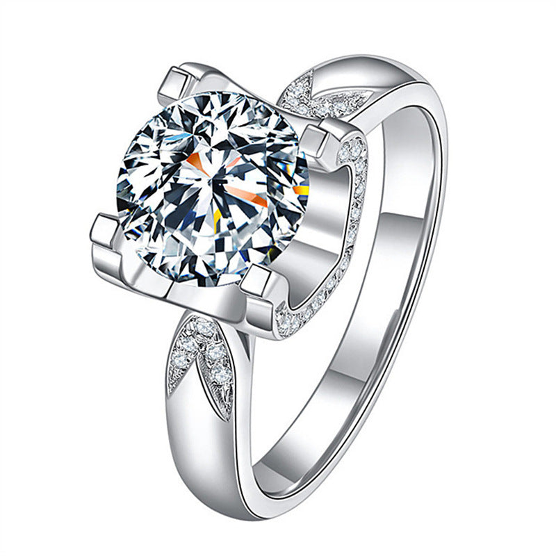 Fashionable Love Rhinestone Ring